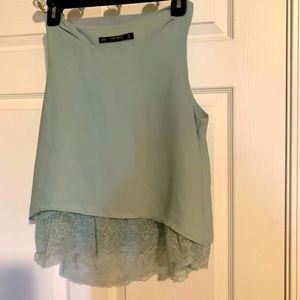 Zara professional Cami lace top